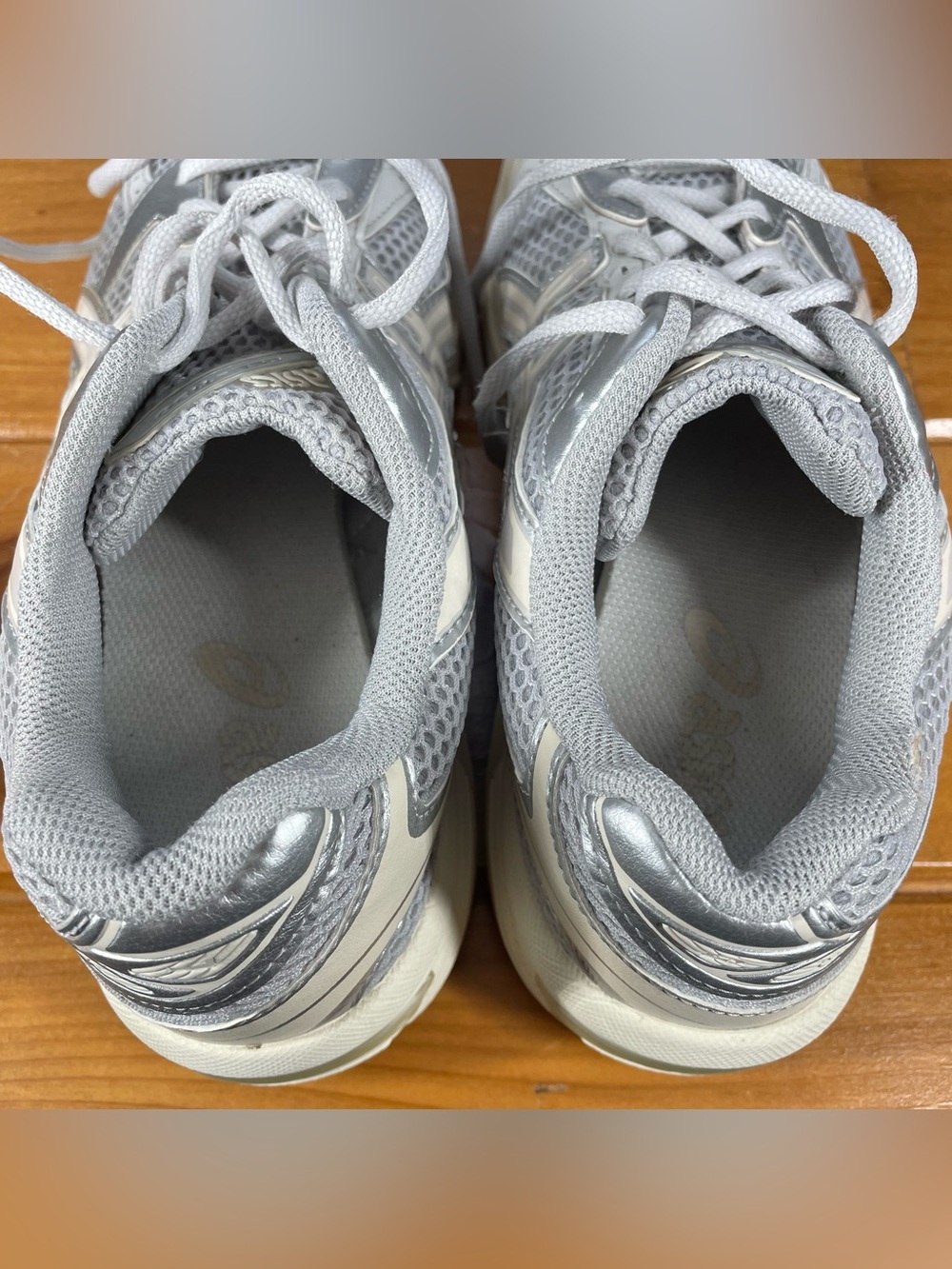 ASICS Gel-1130 Womens Size 8.5 Cloud Grey Oatmeal Running Shoes 1202A164-023 - Picture 13 of 16